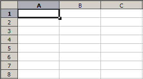 Simple Spreadsheet Program in C